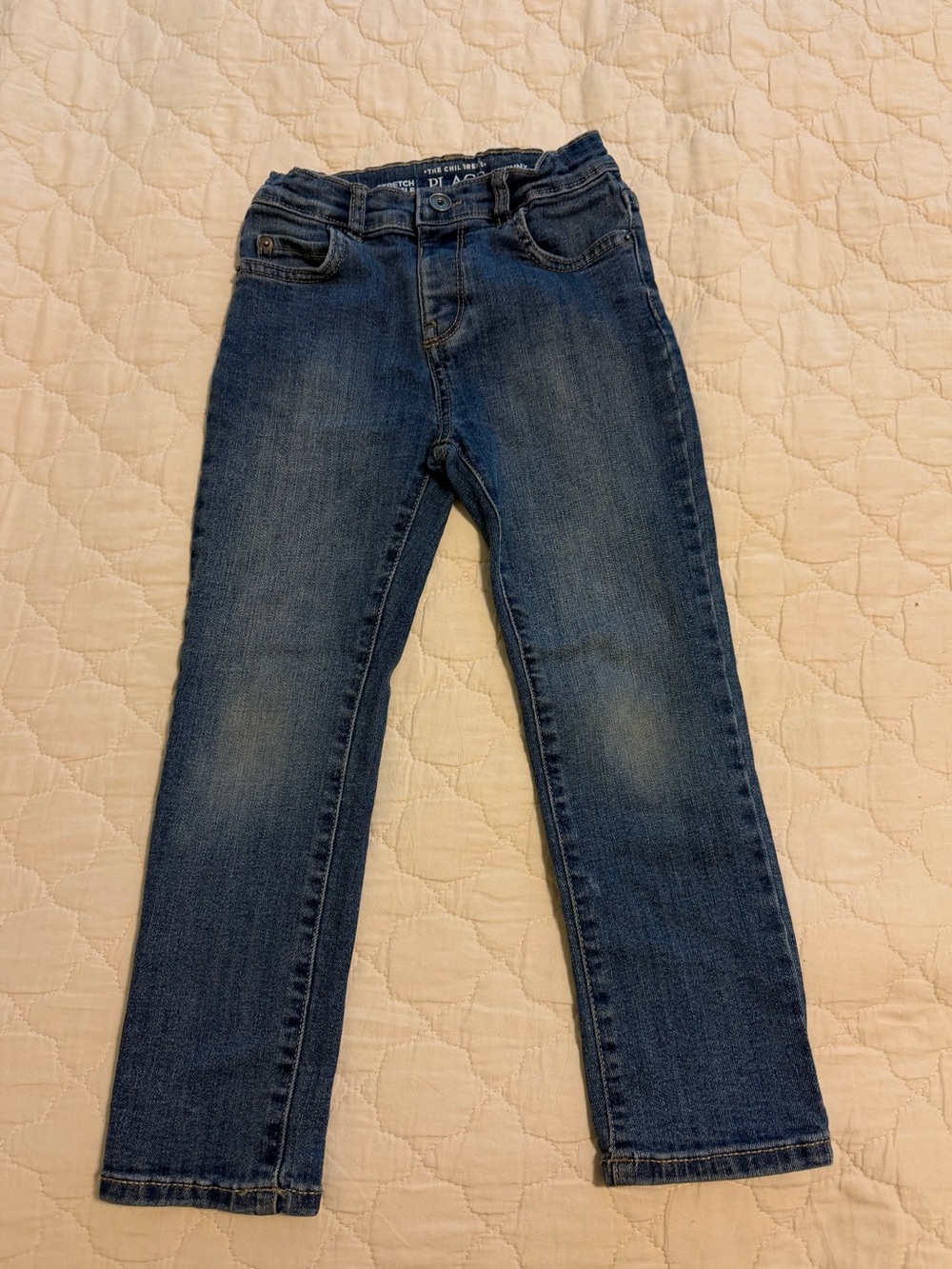 The Children's Place 5 Pack Kids Jeans - Blue, Dark Blue, Black, Gray - Picture 3 of 6